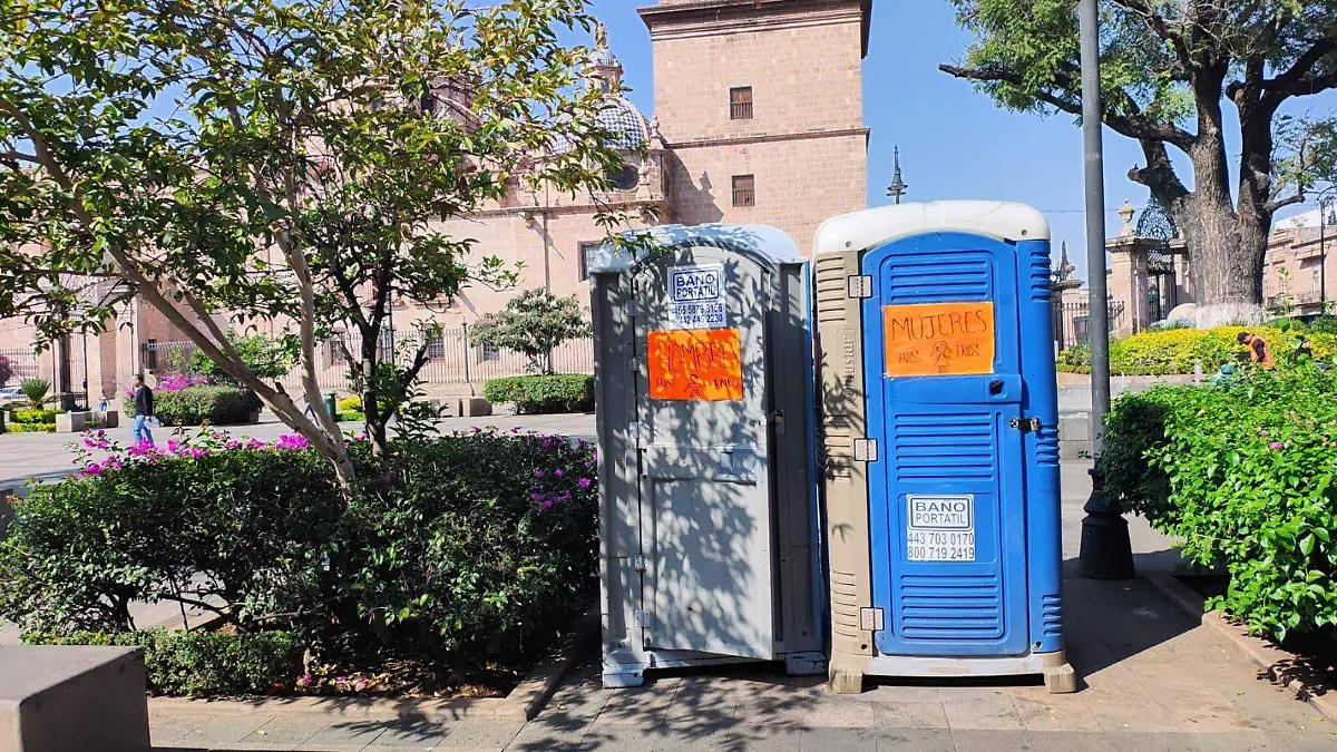 baños portátiles